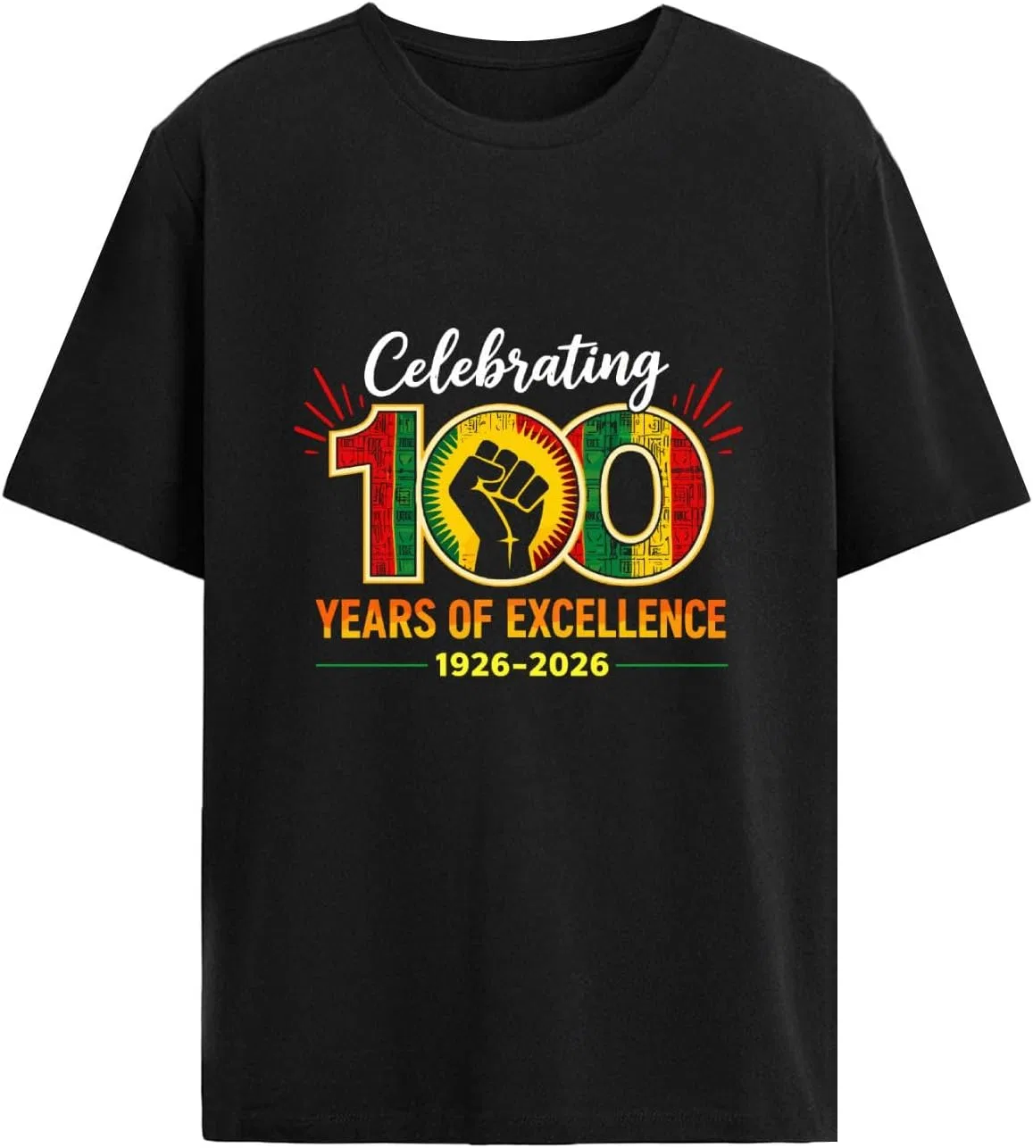 Generic Футболка мужская 100 Years of Black Excellence Centennial Black History Month
