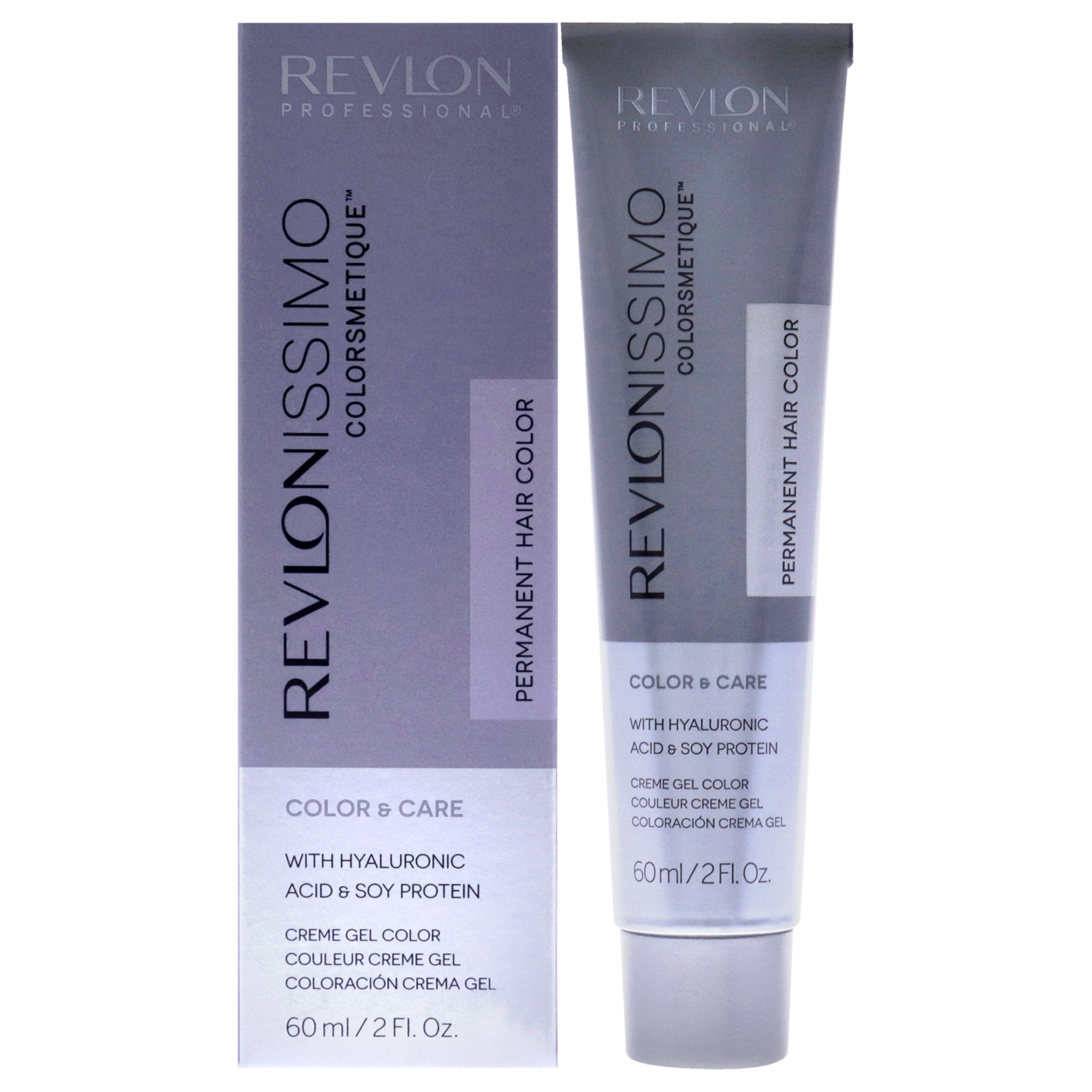 Revlonissimo Colorsmetique - 801 Светлый натуральный пепельный блонд от Revlon, для мужчин и женщин - 2 унции (57 г) краски для волос, прозрачный