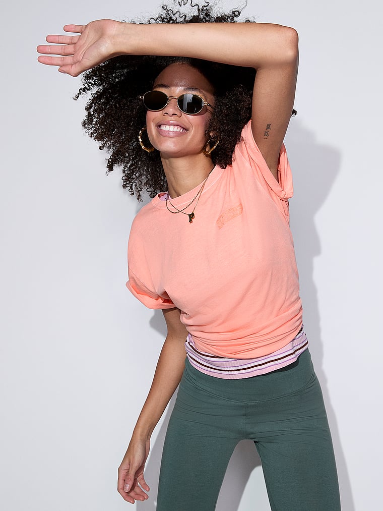 

Хлопковые леггинсы на весь день Pink, classic faded sage