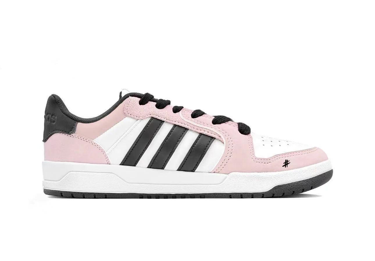 Adidas ENTRAP Lock Impression Slip Resistant, Abrasion Resistant, Breathable низкие кроссовки для скейтбординга унисекс Pink White — фото 3