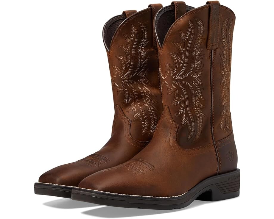

Ботинки Ariat Ridgeback Western, цвет Oily Distressed Tan