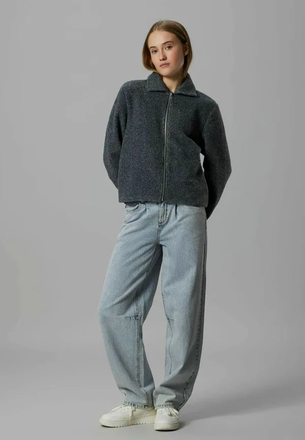 Легкая куртка kurze reissverschluss Lmtd, Dark Grey Melange