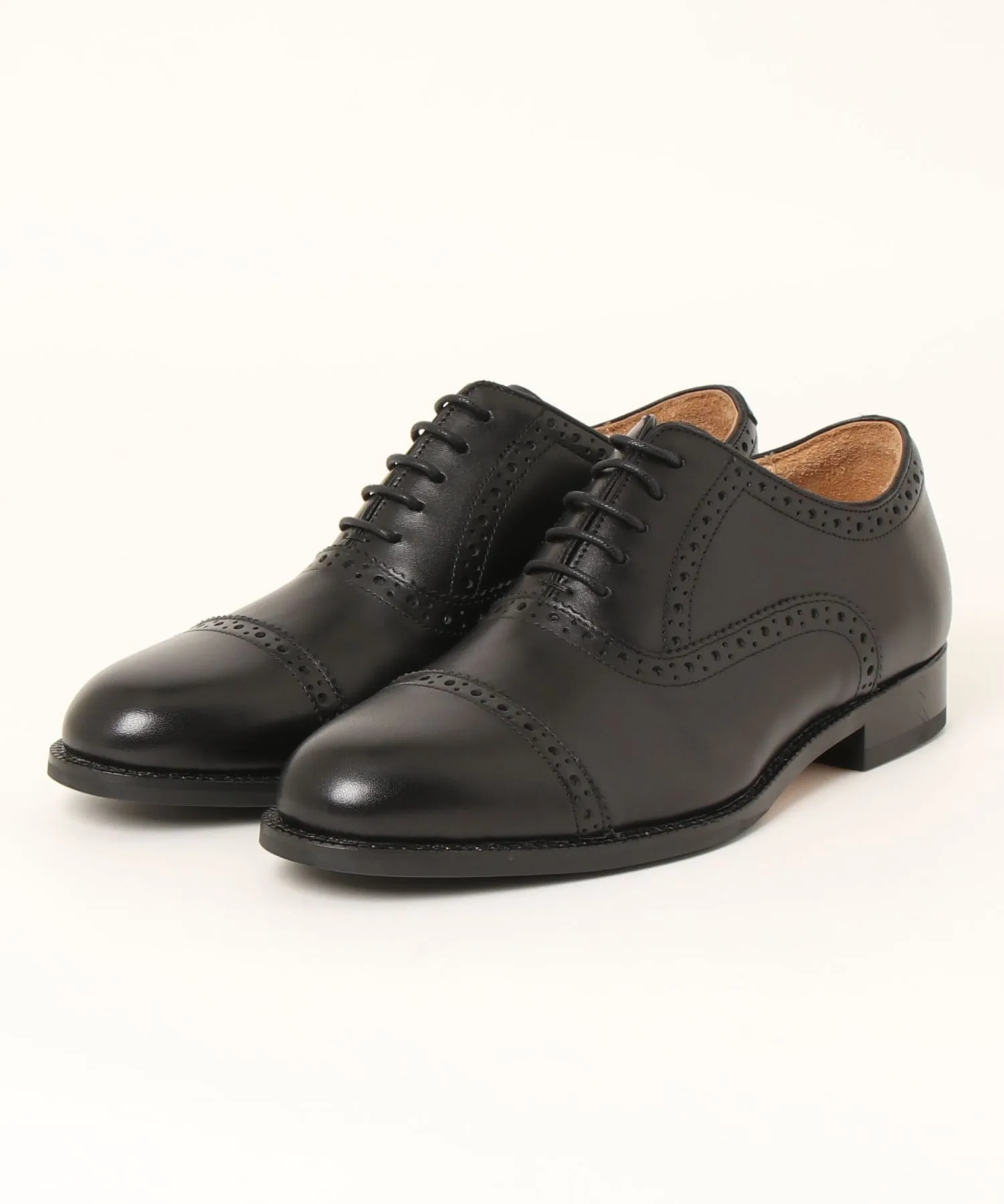 Мужские классические туфли BALANCE WORKS BW0101CL с кожаным верхом черные — фото 2