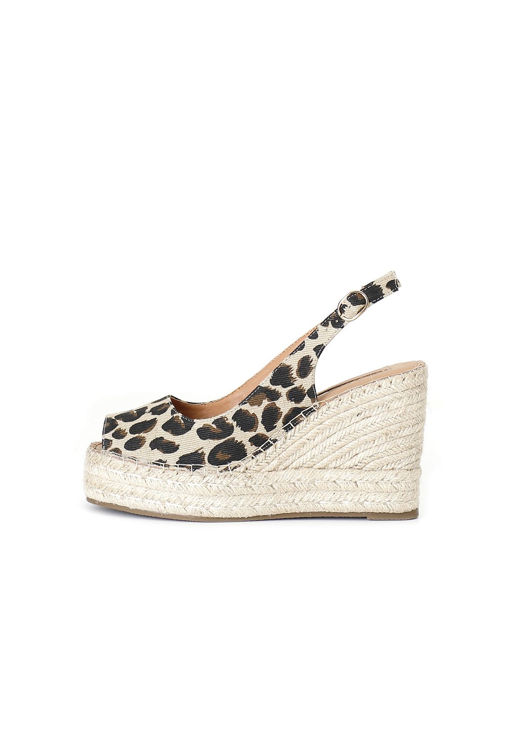 Босоножки на платформе Espadrilles CAFèNOIR, коричневый
