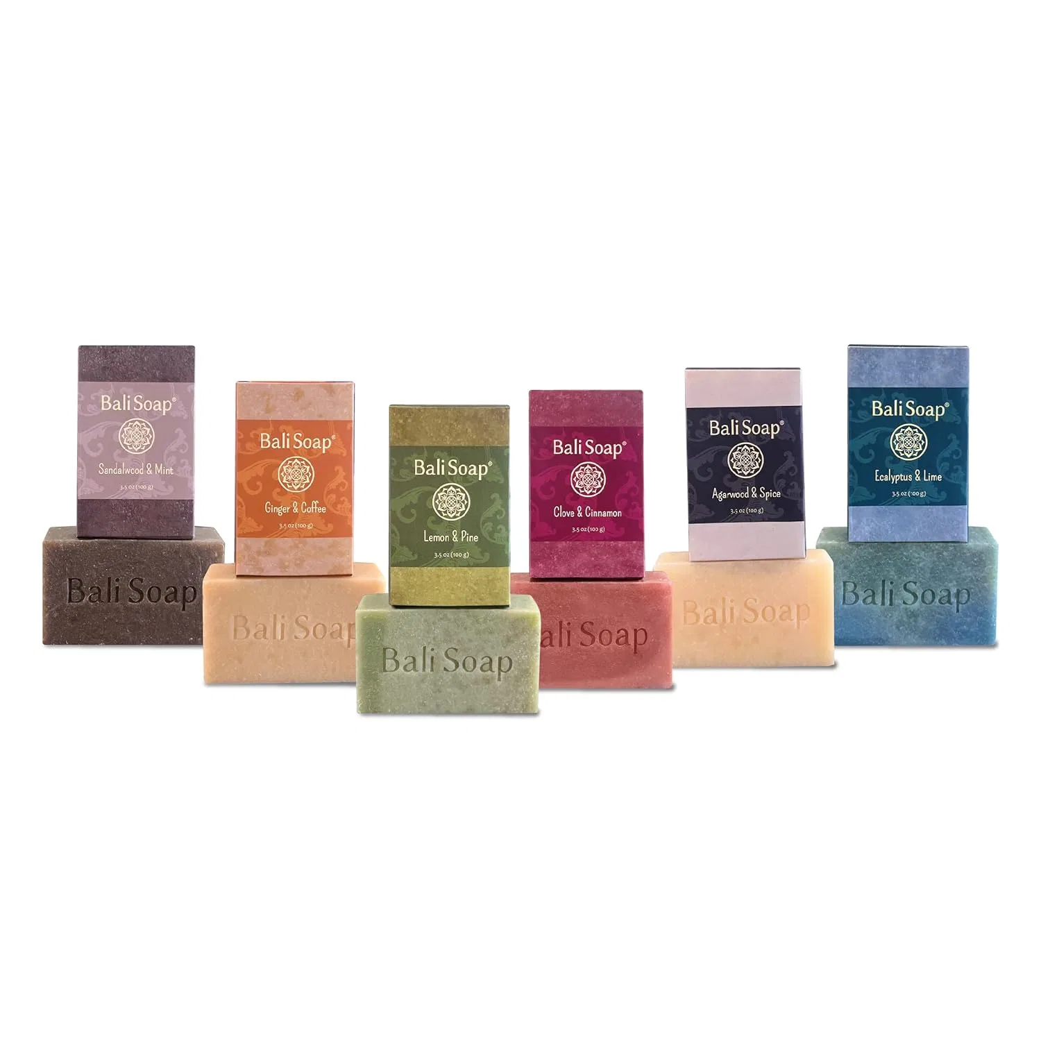 Набор натурального мыла Bali Soap Exotic Pack для мужчин и женщин (6 x 100 г) Bali Soap — фото 3