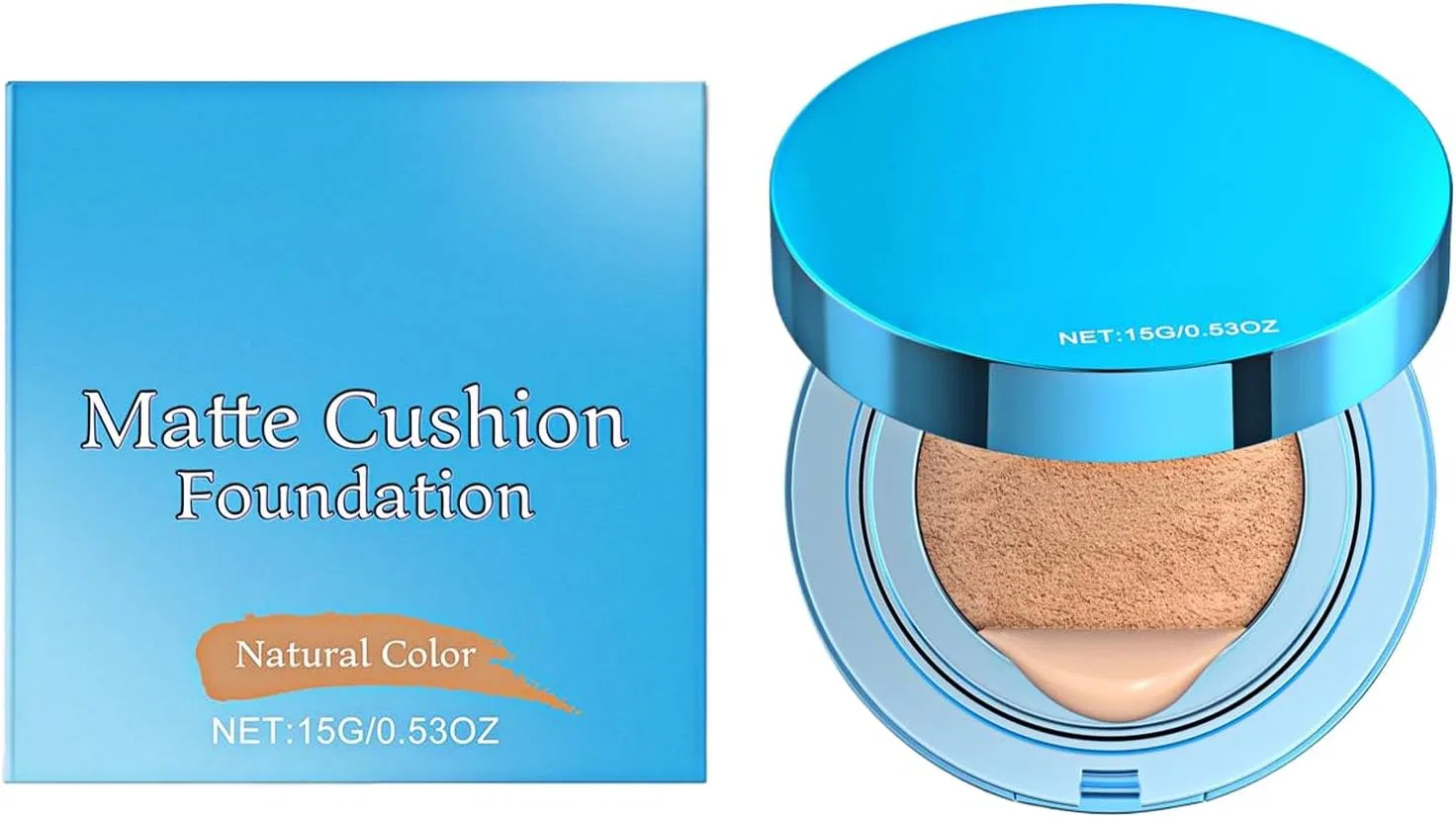 Тональная основа Cushion матовая Nature No brand