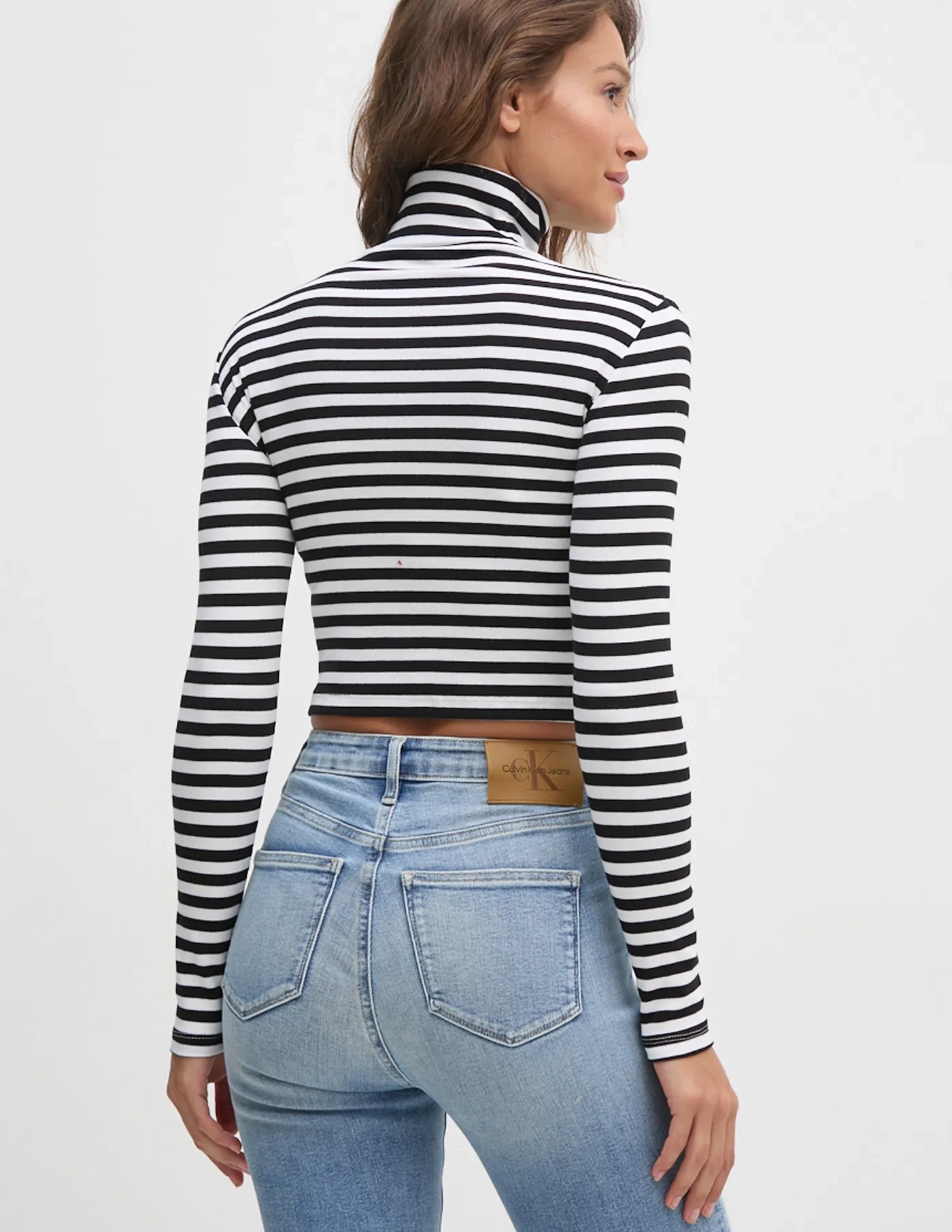 

Футболка с длинным рукавом Calvin Klein Jeans, черный
