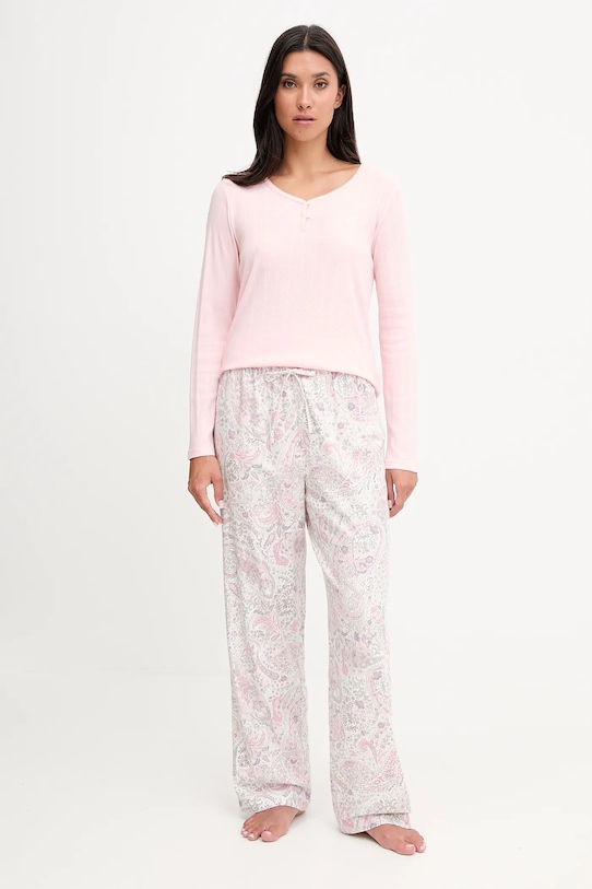 

Пижама Lauren Ralph Lauren, розовый