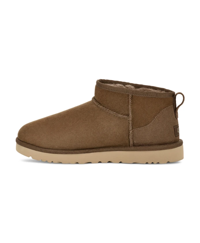 Классические ультрамини-ботинки из гикори Ugg, коричневый — фото 3
