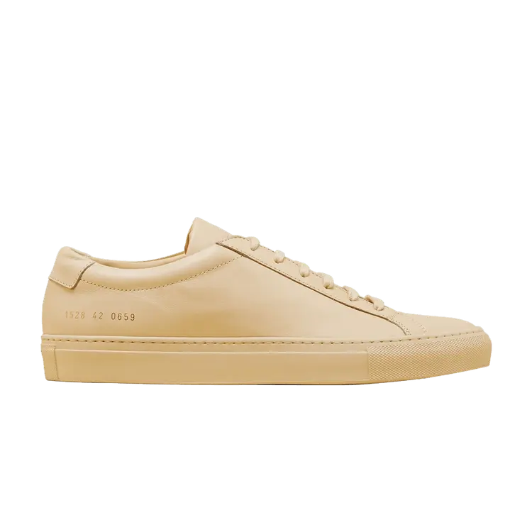 

Кроссовки Common Projects Achilles Low Nude, желто-коричневый