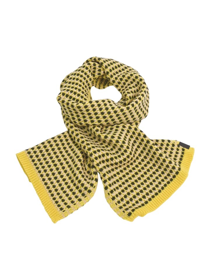 

Шарф elkline Retro Charme, цвет mais - darkgreen