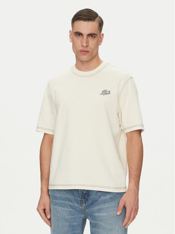

Футболка regular fit HTS029.JE0118 Ami Paris, бежевый