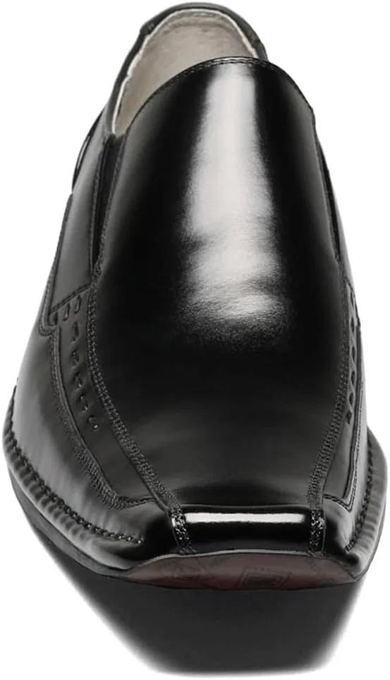 Мужские слипоны STACY ADAMS Templin Bicycle Toe Slip On, Black — фото 4