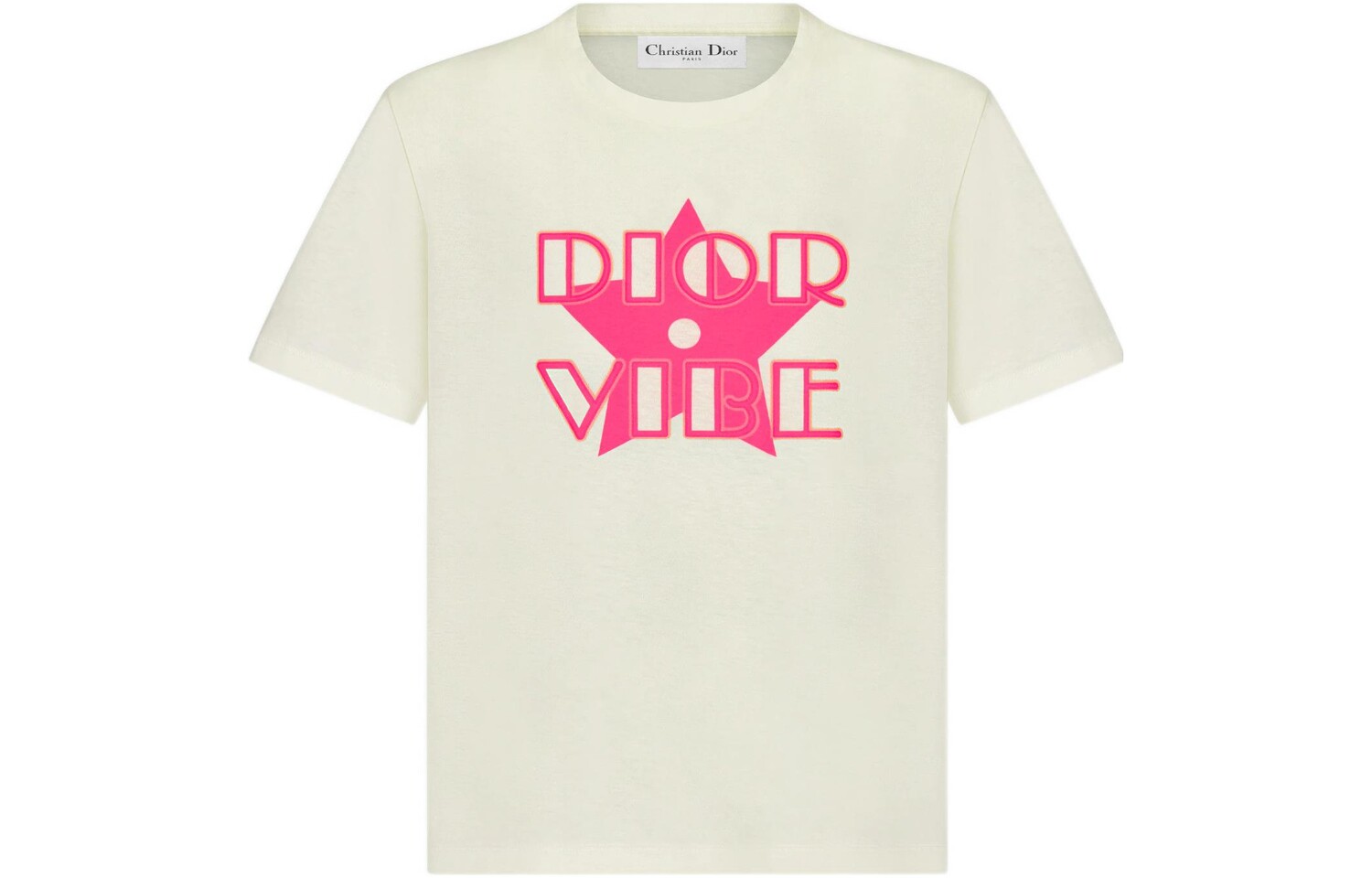 

Футболка женская Dior, молочный