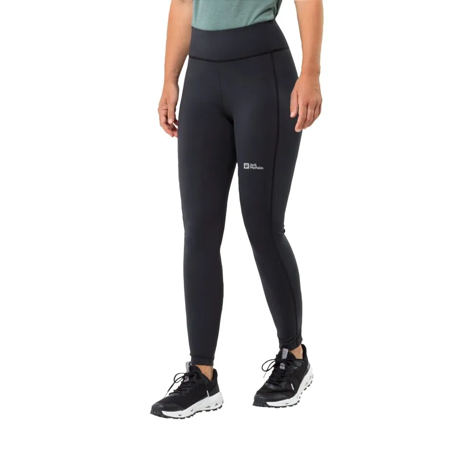 

Леггинсы Jack Wolfskin "KLINTAL TIGHTS W", регулируемый пояс, черный
