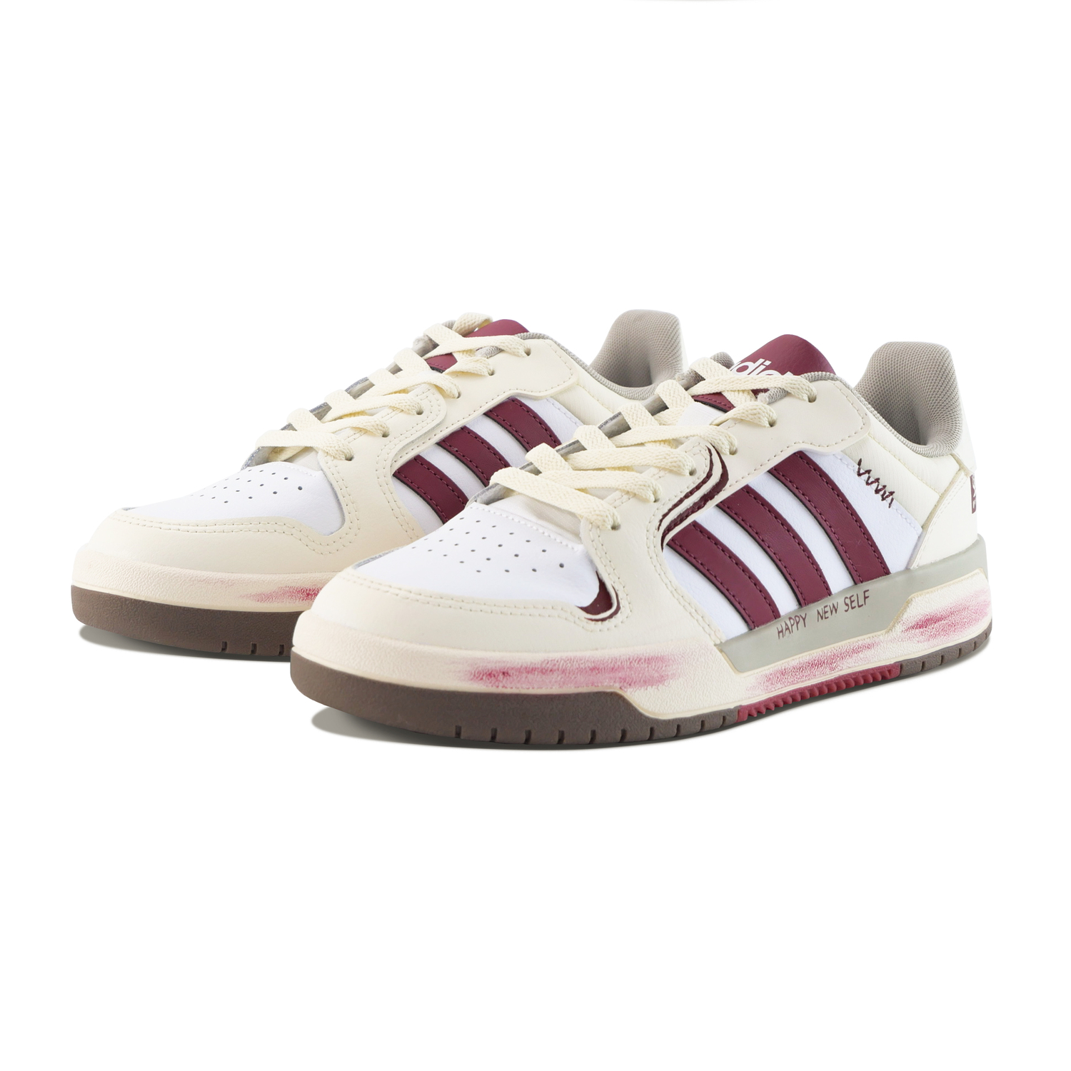 

ENTRAP устойчивые к истиранию и скольжению низкие скейтборд-кроссовки Unisex Adidas, burgundy box