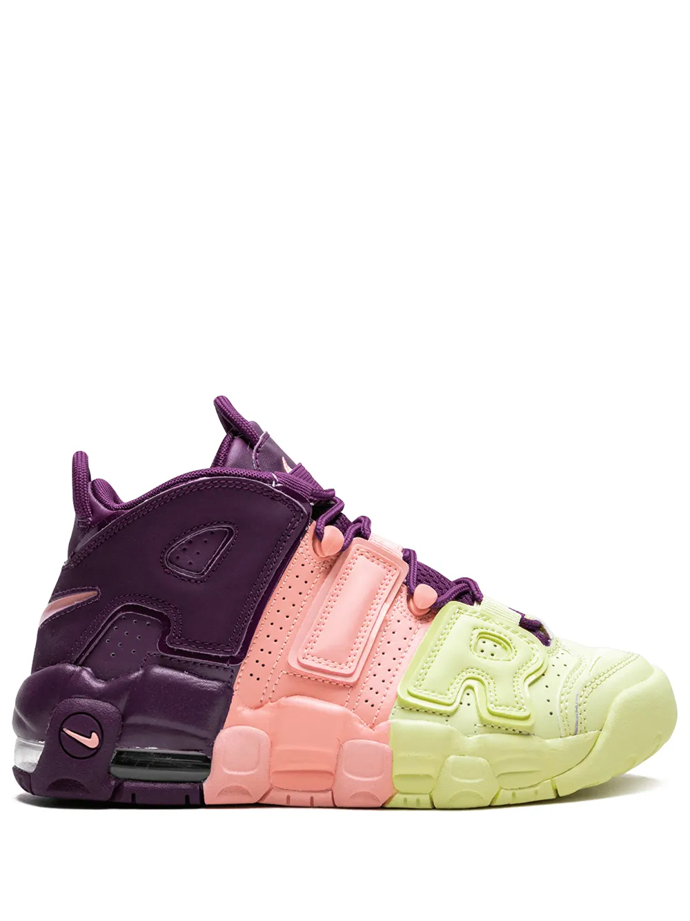 

Кроссовки Air More Uptempo Nike Kids, зеленый