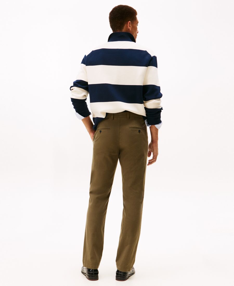 Мужские брюки Denton Slim-Fit Tommy Hilfiger, Olive Green — фото 2
