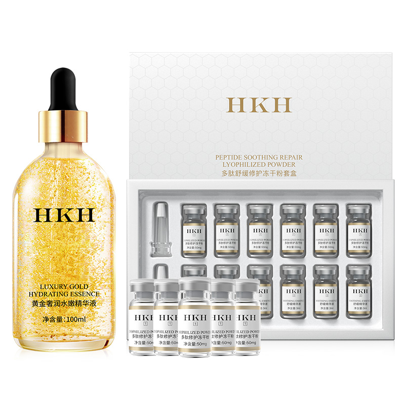 

HKH 24K Gold ниацинамид восстанавливающий медовый сыворотка-лосьон увлажняющий, осветляющий, успокаивающий и питательный 100мл