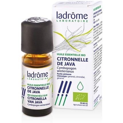 

Масло цитронеллы Ladrome органическое, 10 мл Ladrôme
