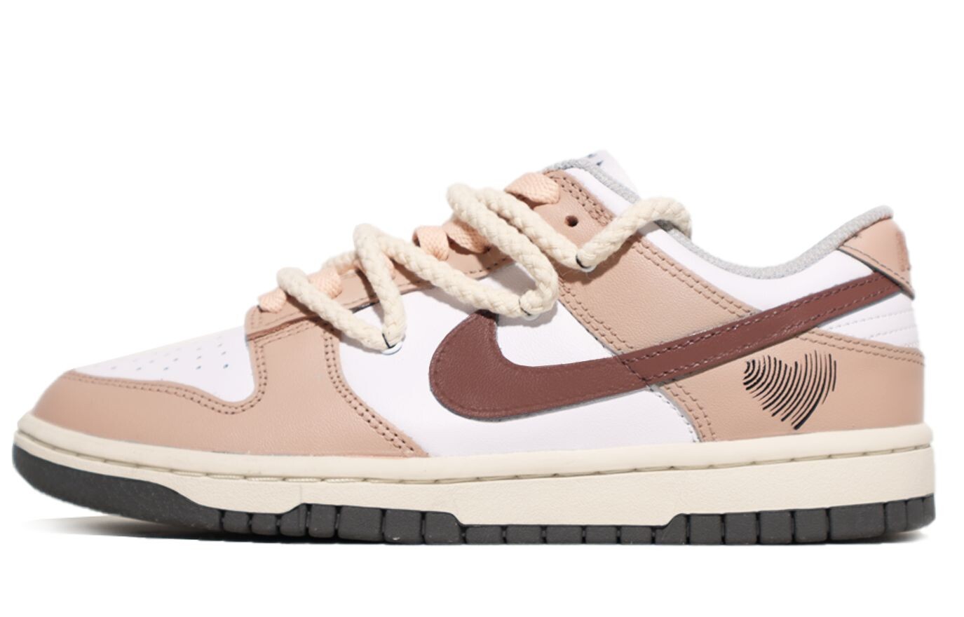 

Женские кроссовки для скейтбординга Nike Dunk, Роуз Браун