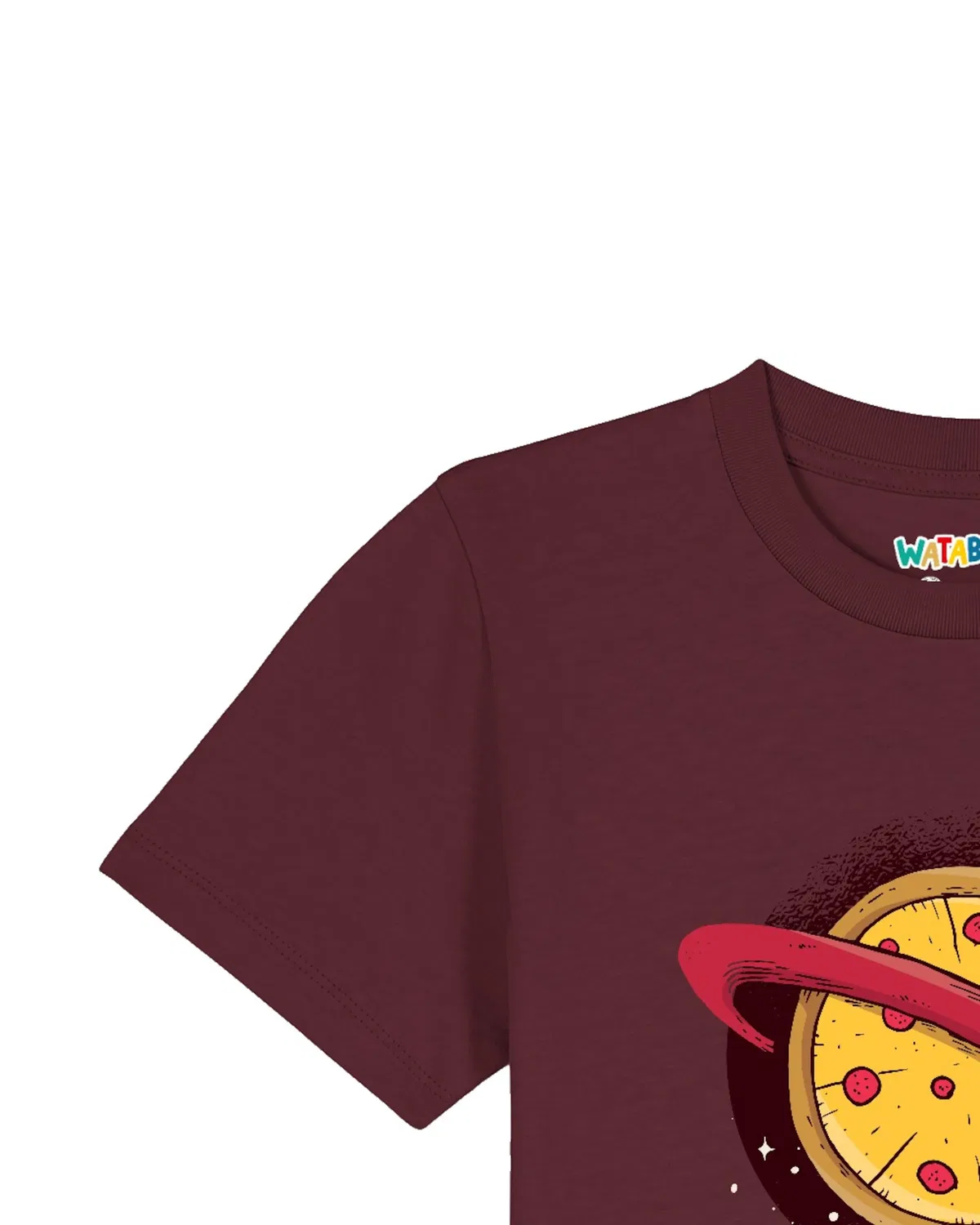 Футболка 'Pizza Planet' Watabout.Kids, Red/Bordeaux — фото 3