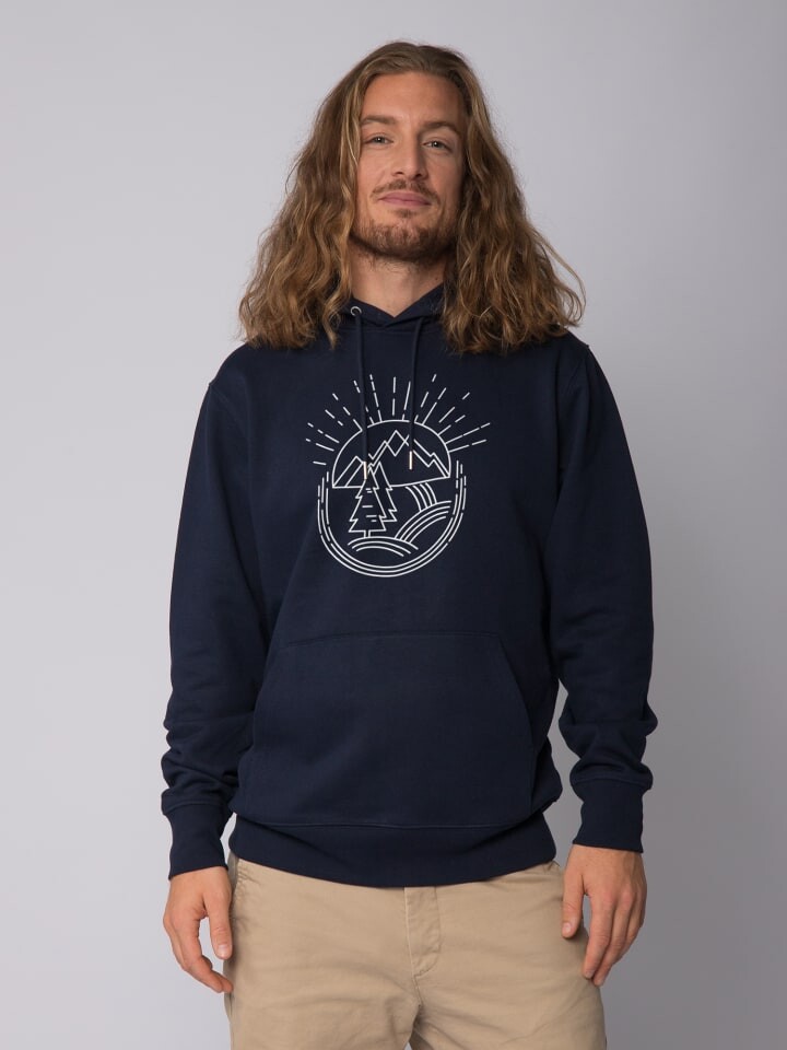 

Толстовка wat Apparel Sweatshirt Natur ist schön, темно-синий