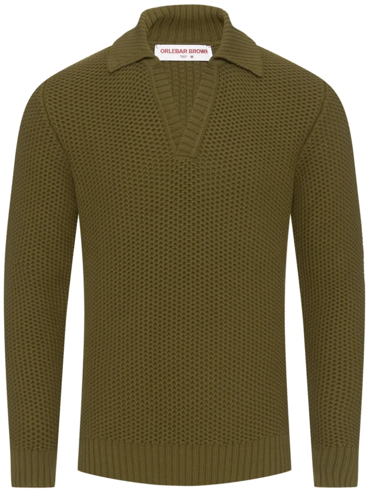 

Orlebar Brown свитер Bowmont, зеленый