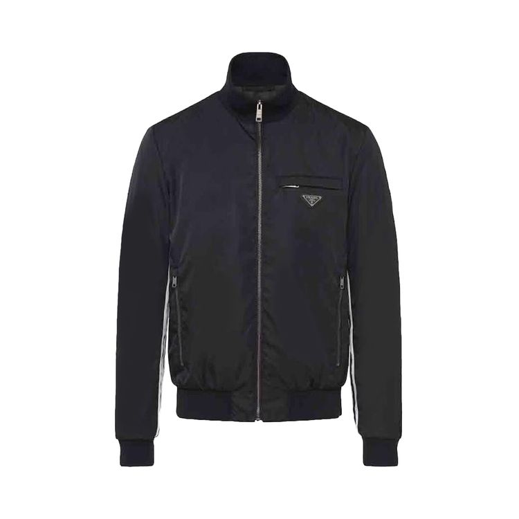 

Куртка Prada x adidas Re-Nylon Track Jacket Black, черный