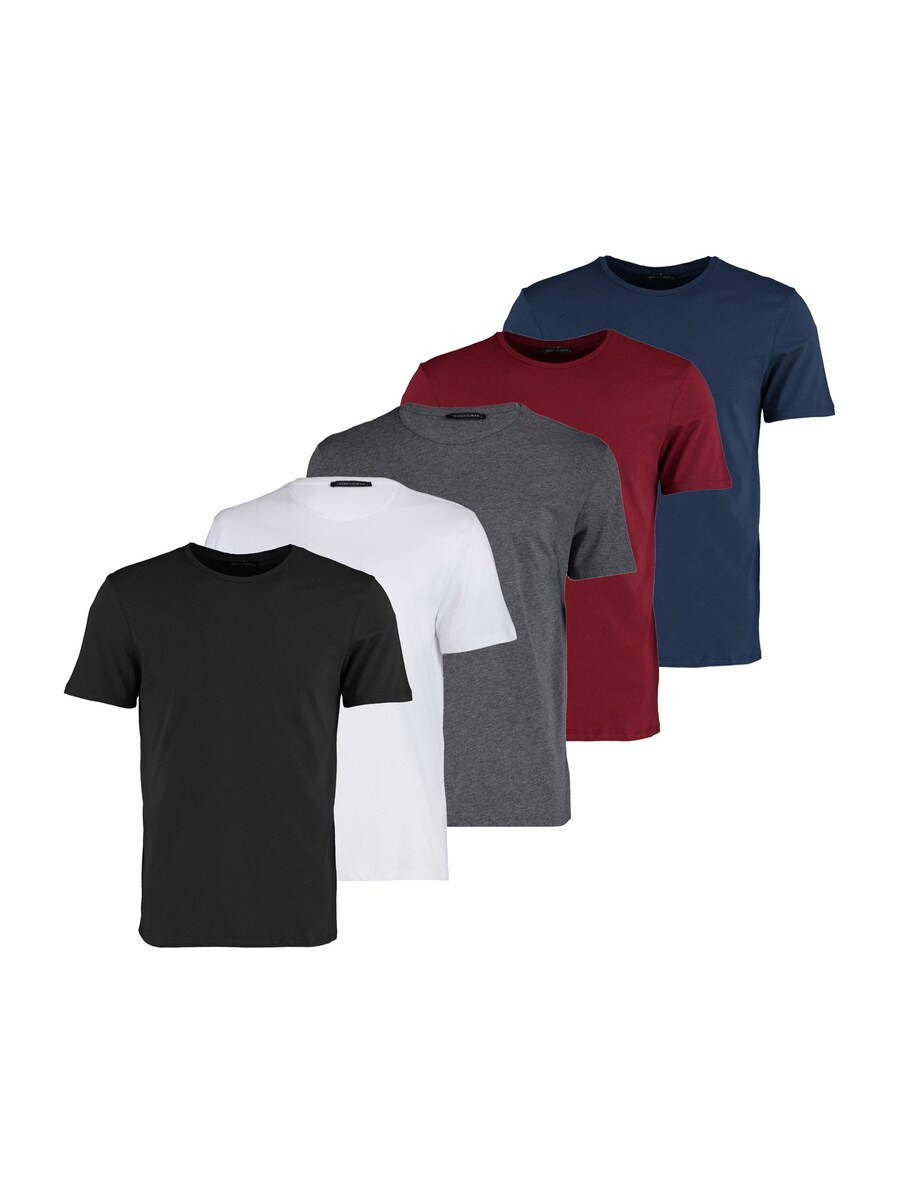 

Рубашка Trendyol, цвет Grey/Red/Black/White