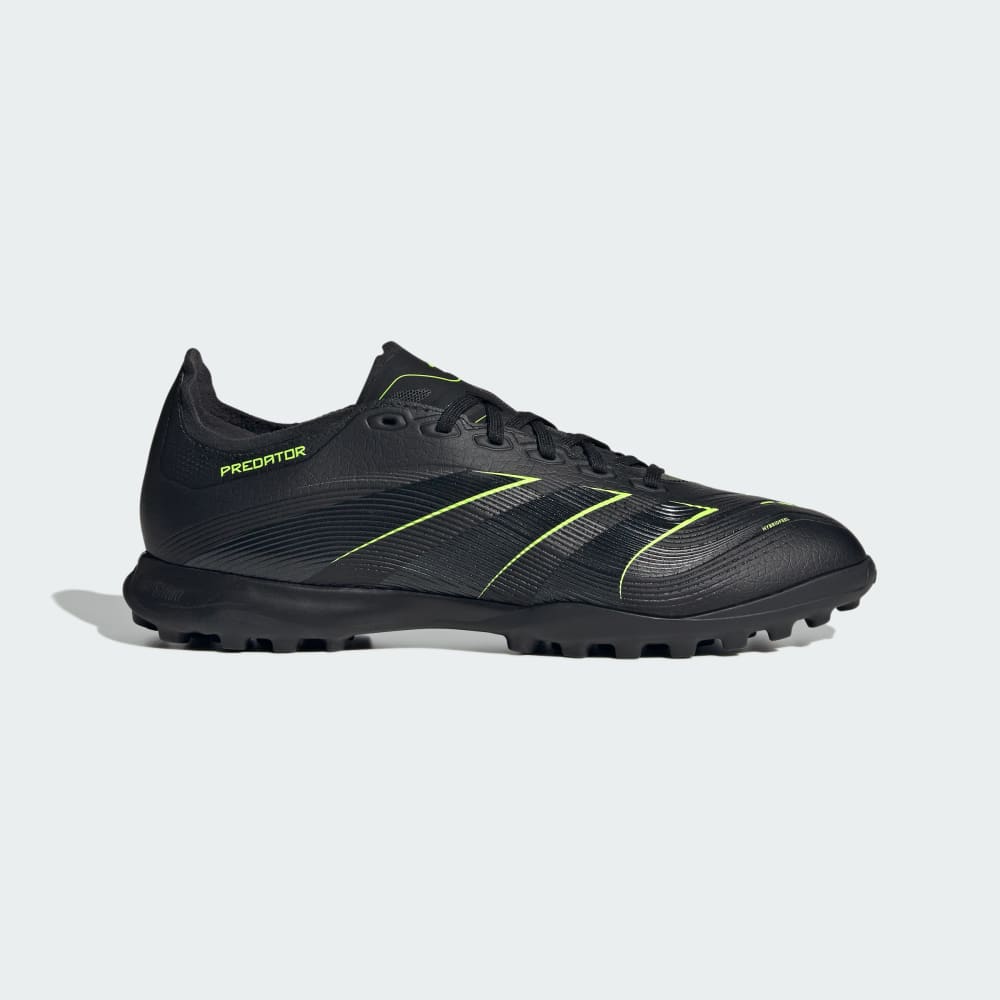 Бутсы Adidas Predator League Turf Cleats, цвет Core Black/Carbon/Lucid Lemon — фото 2