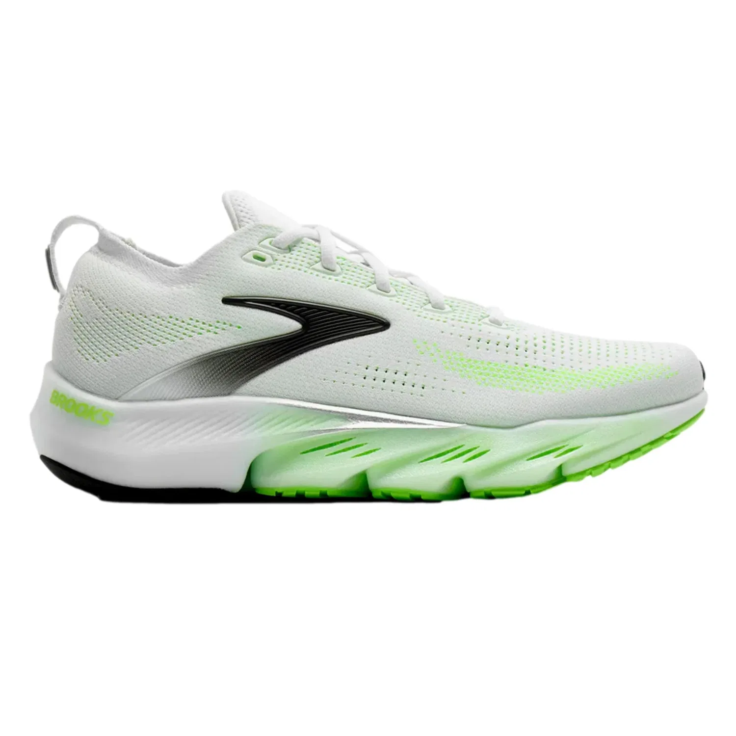 Мужские кроссовки Brooks Glycerin Flex White / Green Gecko / Phantom 110478-1D-114