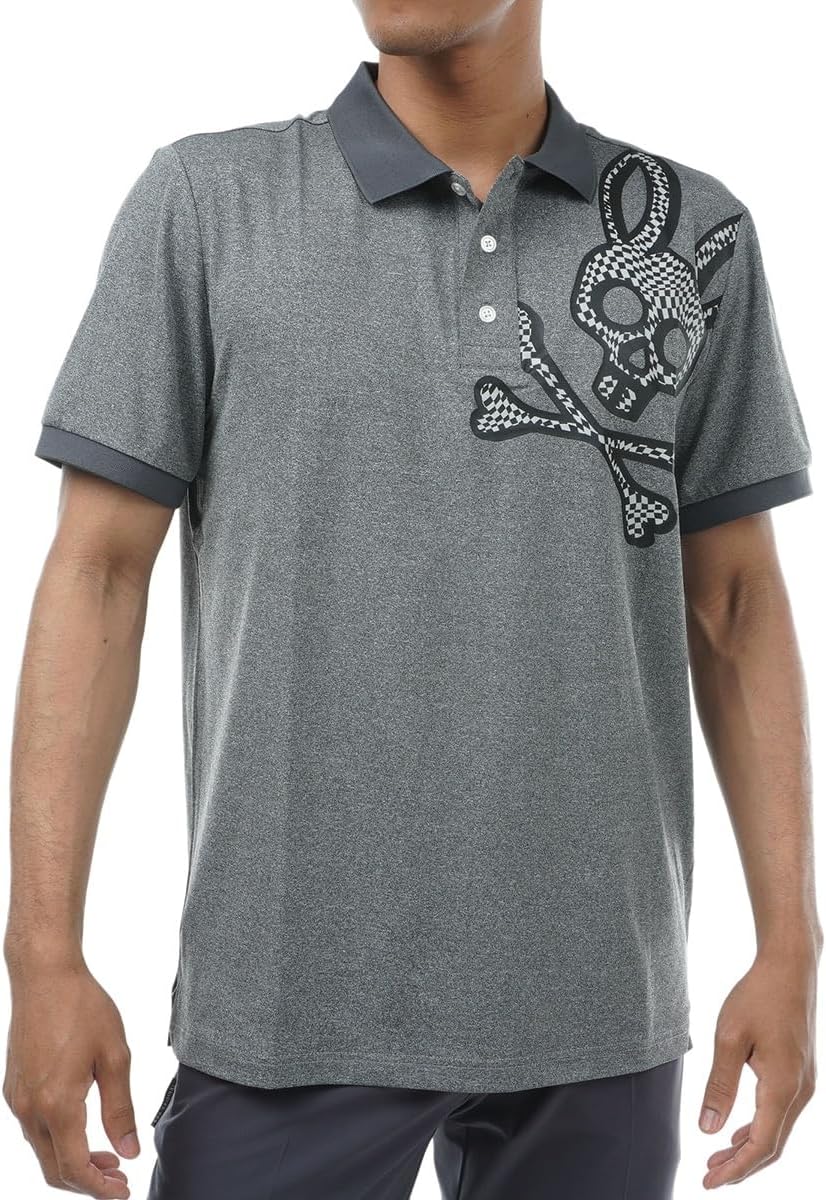 

Мужская рубашка-поло Psycho Bunny, серый