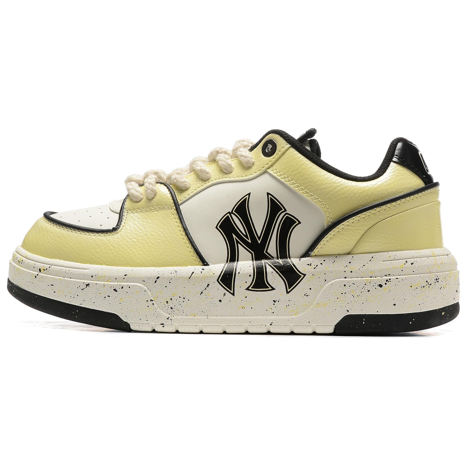 

Кроссовки MLB Chunky Liner Skateboarding Shoes Unisex Low-top Yellow, желтый