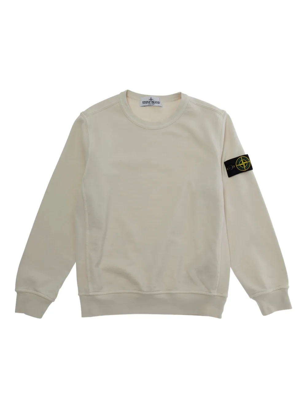 

Лонгслив с нашивкой Stone Island Junior, нейтральный