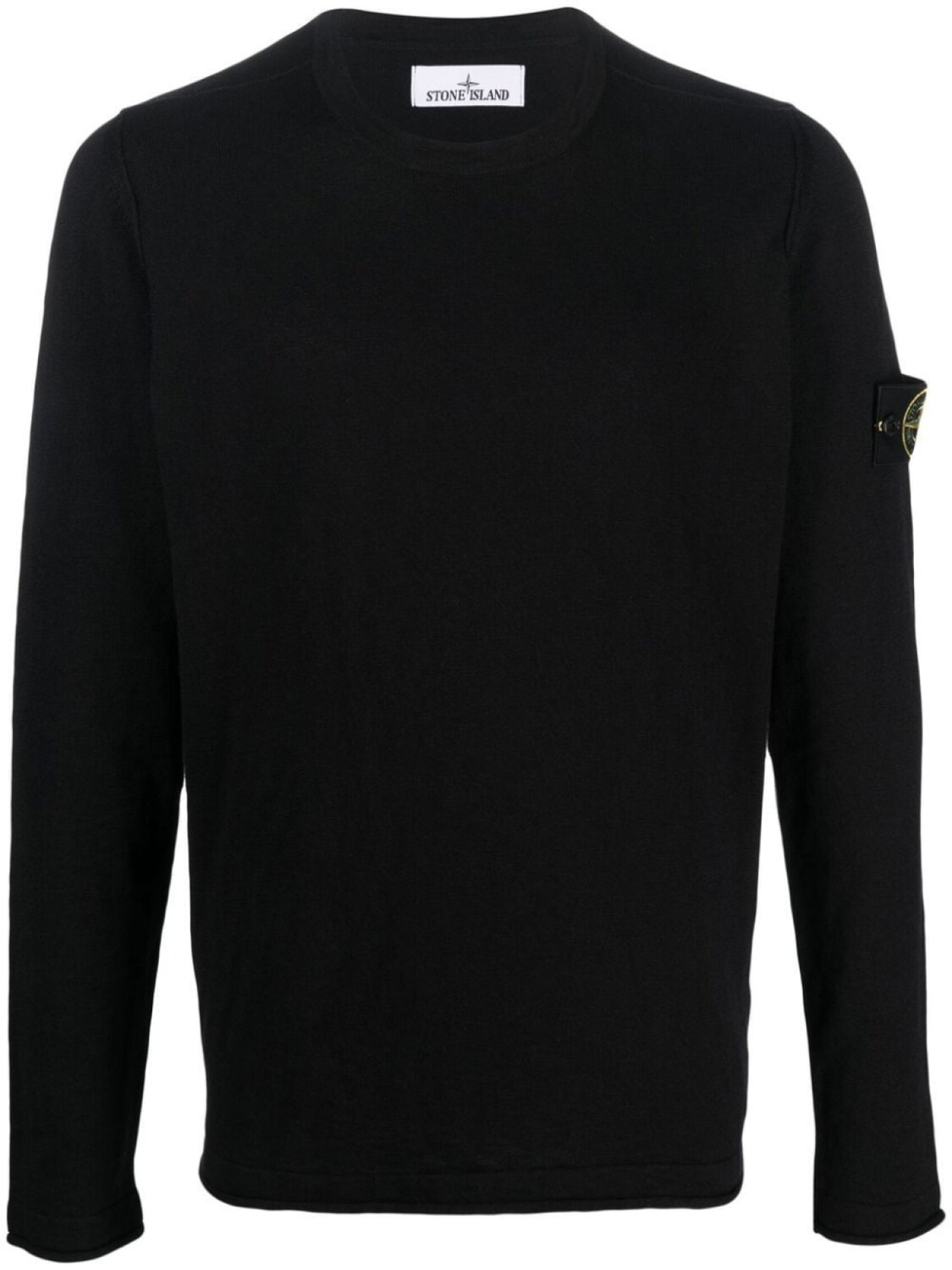 

Stone Island джемпер с нашивкой-логотипом, черный