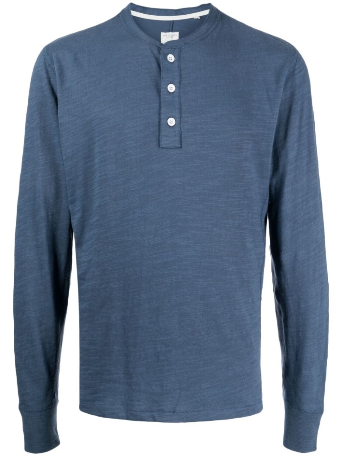 

Rag & bone футболка хенли, синий