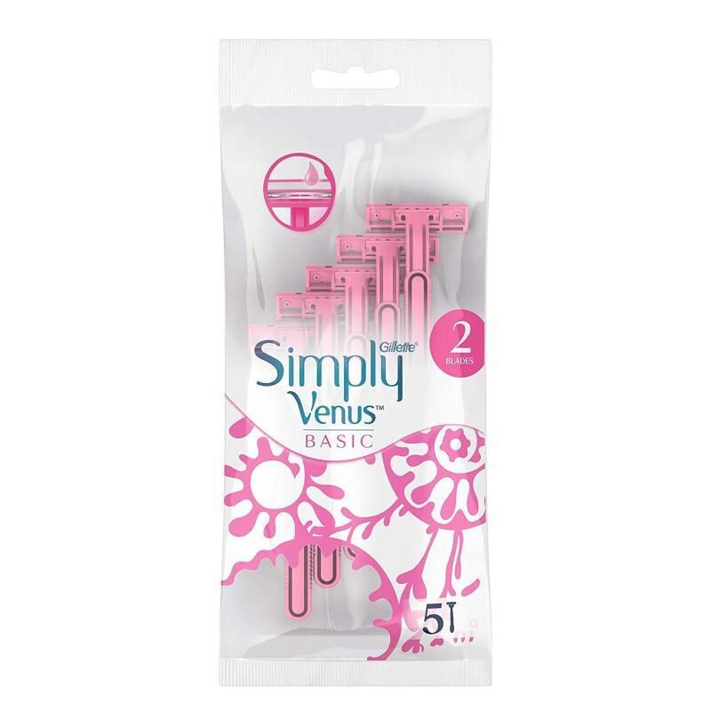 

Бритва Simply venus2 basic maquinillas Gillette, 5 шт