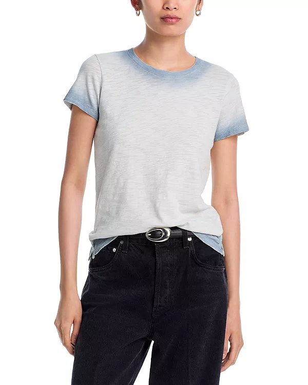 

Футболка Anthony Thomas Melillo из фактурной вязки Atm, серебряный