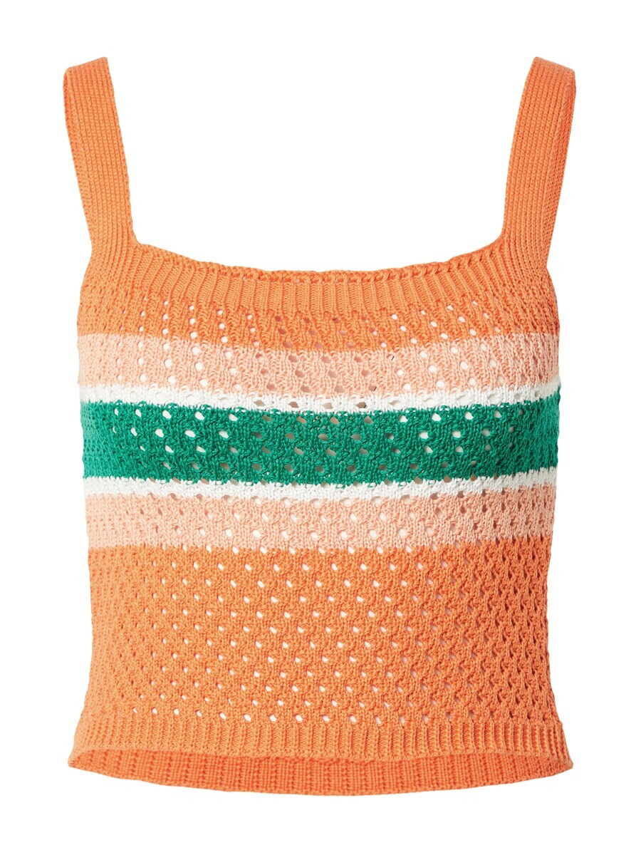 

Топ Guido Maria Kretschmer Women Knitted Top Viola, оранжевый