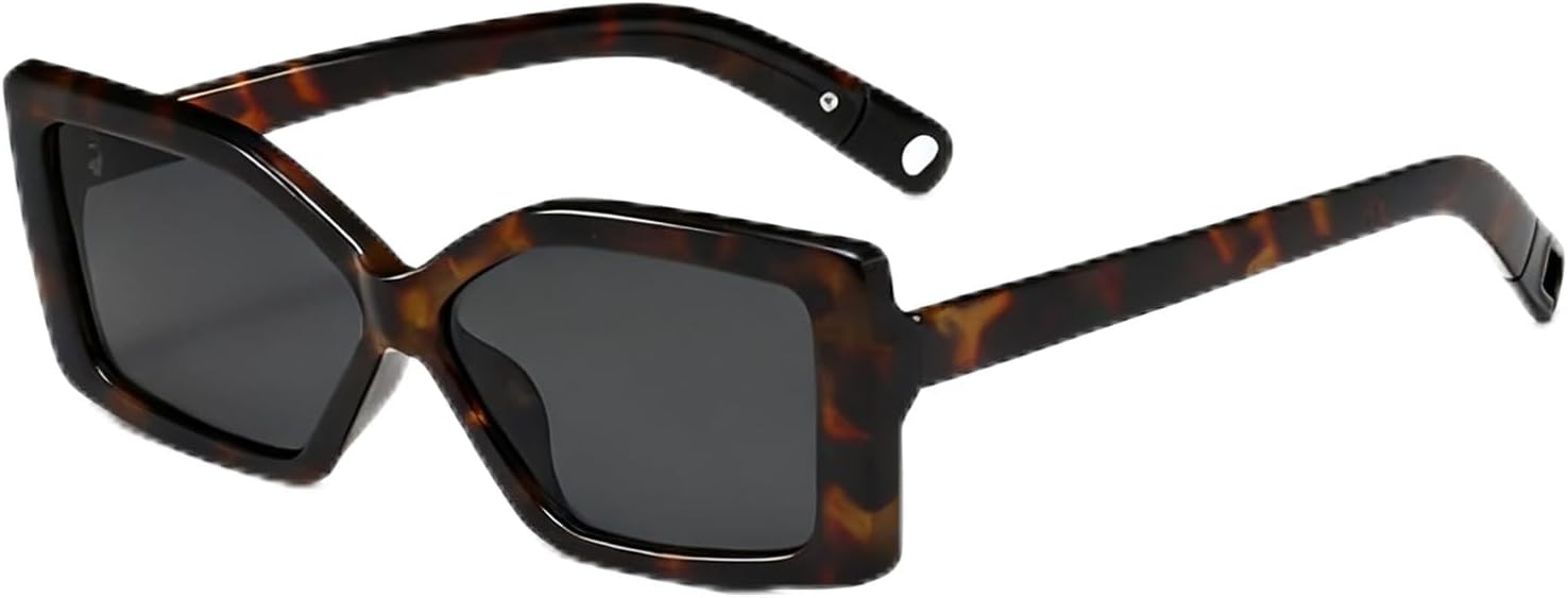 

Ретро-солнцезащитные очки-пилот для женщин и мужчин, винтажные квадратные солнцезащитные очки, модные солнцезащитные очки цвета шампанского, женские винтажные очки mincl, Leopard