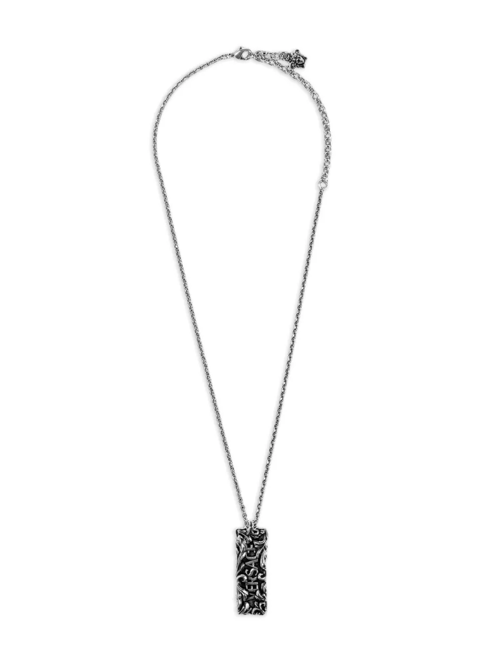 

Цепочка с подвеской в виде медальона Медузы Versace, серебристый