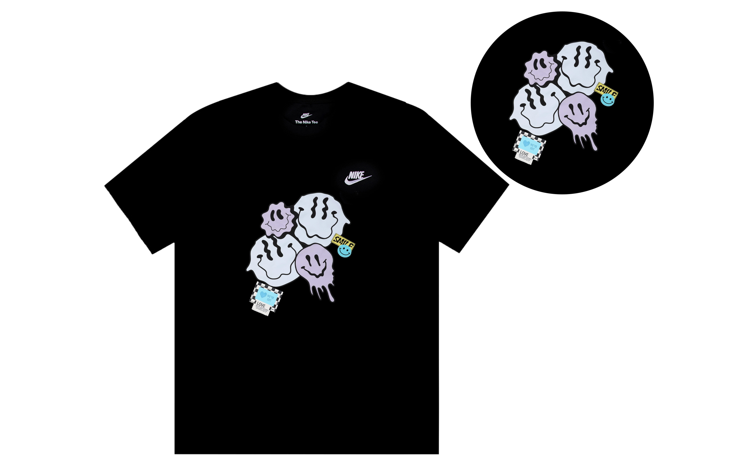 

Nike Футболка унисекс черная