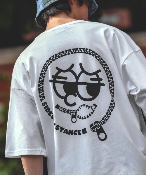 

Футболка с короткими рукавами и графическим принтом Sideway Stance, белая