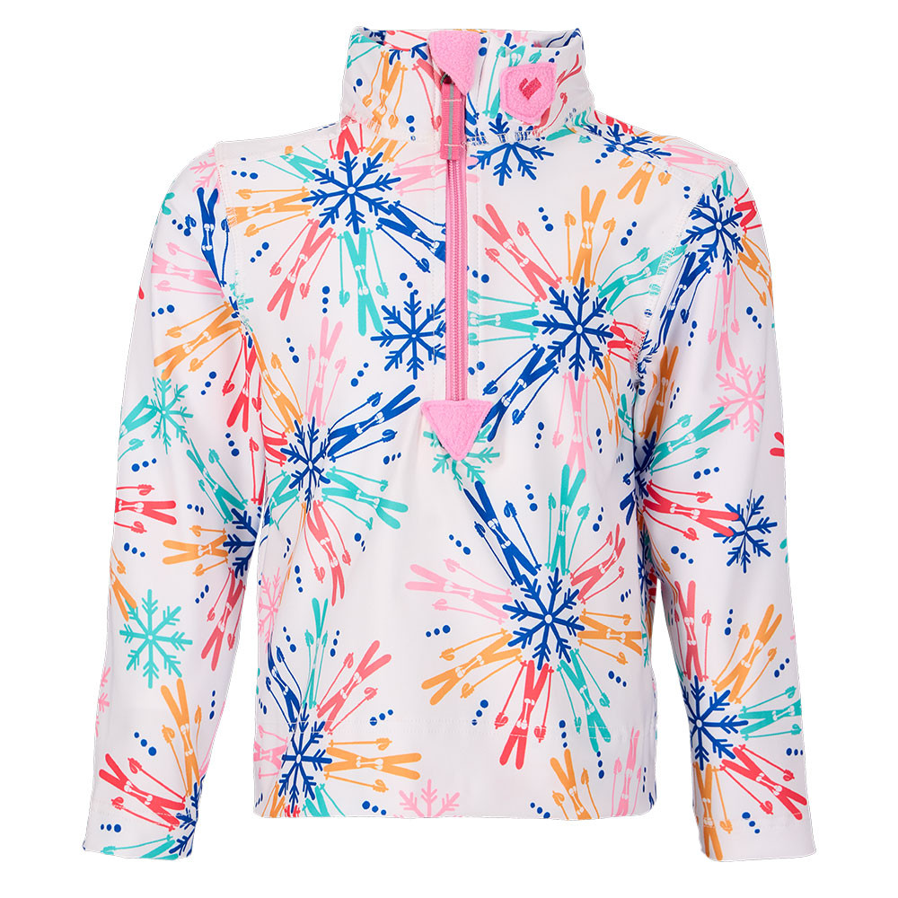 

Куртка-поло Obermeyer Superior Gear с молнией на четверть длины (для маленьких детей), Ski Flake Multi