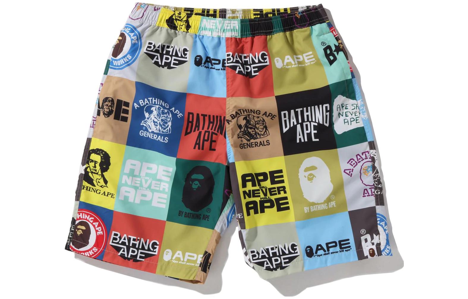 

Повседневные шорты для мужчин A Bathing Ape, цвет Multicolor (giveaway)