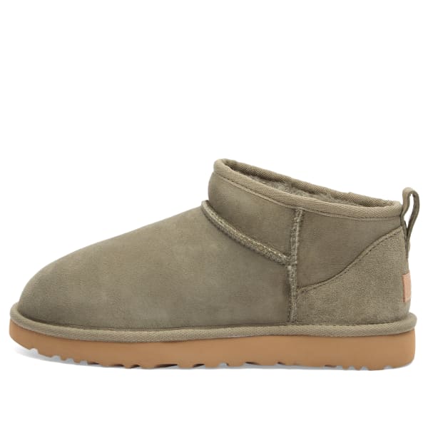 Классические ультрамини-ботинки Ugg, Moss Green