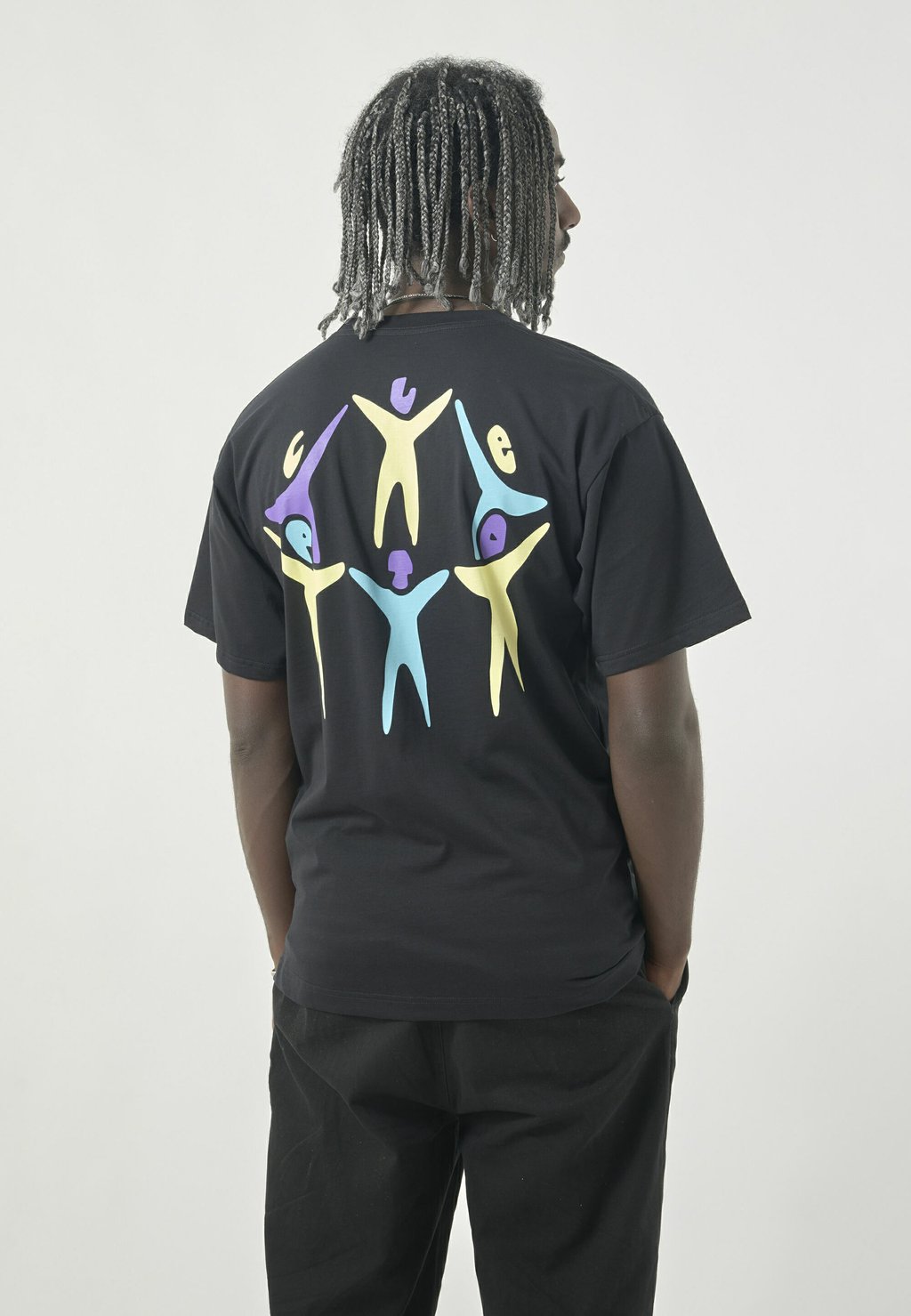 

Футболка с принтом T-SHIRTS CLASSIC TEE GATHERING Cleptomanicx, черный