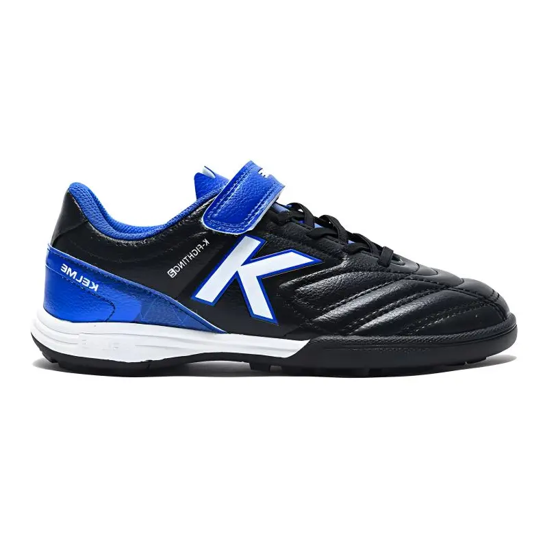 KELME Детские футбольные бутсы Anti Slip Wear Resistant Low Top черные мультиколор синие — фото 4