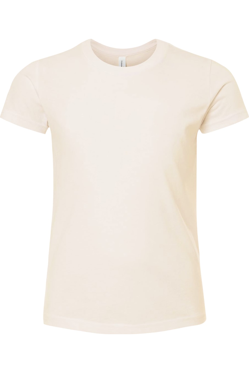 

Футболка молодежная BELLA + CANVAS CVC Jersey, цвет heather natural